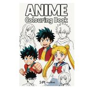 Anime Colouring Book