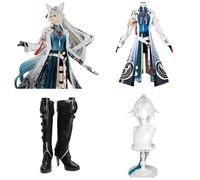Anime Cosplay Costume For Feixiao HonkaiStarRail,Women Men Uniform with Accessories,Cosplay Replica Prop Wig Shoes Full Set, Halloween Carnival Party Suit