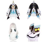 Anime Cosplay Costume For Fireflyy HonkaiStarRail,Women Men Uniform with Accessories,Cosplay Replica Prop Wig Shoes Full Set, Halloween Carnival Party Suit