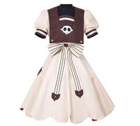 Anime Cosplay Disfraz Para Minamoto Kou Uniforme Traje Yashiro Nene Vestido De Halloween Traje Con Peluca (Marrón,3XL)