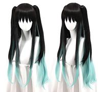 Anime Cosplay para Fiesta de Halloween Carnaval Vida Nocturna Conciertos Bodas Peluca (Tokitou Muichirou-Clip)