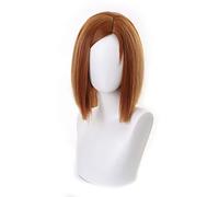 Anime cosplay peluca 2020 Anime Cosplay Jujutsu Kaisen Cosplay Nobara Kugisa Peluca Jujutsu Kaisen Nobara Kugisaki Disfraz Peluca con WIGCAP