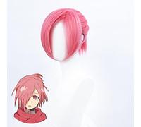 Anime cosplay peluca Anime Atado Hanako-Kun Cosplay Mitsuba Cosplay Pelucas Niñas Rosa Cola de Caballo Fibra Sintética Peluca