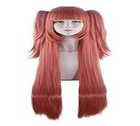 Anime cosplay peluca Anime Coser pruik 10. 0 cm Anime. Kakegurui. Cosplay Yumemite Yumemi Mujeres Peluca Larga Roll Pelucas de Juegos Halloween Cosplay Sandía Pelo Rojo