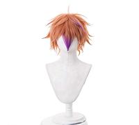 Anime cosplay peluca de moda Cosplay peluca Anime Touken Ranbu Online GotoutousHirou peluca Cosplay pelo azul oscuro peluca resistente al calor tapa