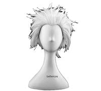 Anime cosplay peluca destino quedarse noche noche go extra arquero Emiya Cosplay pelucas corto plateado blanco resistente al calor sintético peluca de cabello+peluca gorra