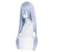 Anime cosplay peluca Jujutsu Kaisen Mahito Cosplay 70 cm largo Navidad plata azul gris peluca Cosplay pelucas Anime pelucas resistentes al calor sintético Halloween