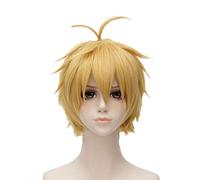 Anime cosplay peluca Los siete pecados mortales Meliodas Cosplay pelucas de pelo sintético resistente al calor Perucas Cosplay peluca