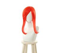 Anime cosplay peluca Lux Cosplay pelucas Battle Academia Lux Cosplay peluca mujeres cabello 55cm naranja resistente al calor pelo sintético Perucas