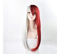 Anime cosplay peluca Mi No-héroe Gim Todoroki Shoto Boku Anime Cosplay peluca peluca+gorra