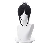 Anime cosplay peluca Shinomiya Kaguya 40 cm corto natural estilo negro peluca Anime Kaguya-Sama amor es guerra resistente al calor Cosplay pelucas de pelo Halloween