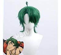 Anime cosplay peluca Sk Joe. Cosplay peluca anime. SK ocho. CosplayGreen pelo corto+peluca de fibra sintética SK8 el infinito SK ocho.