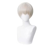 Anime cosplay peluca TOGE INUMAKI Cosplay Jujutsu Kaisen Cosplay 28 cm hombres corta Halloween peluca Cosplay Anime pelucas sintéticas resistentes al calor