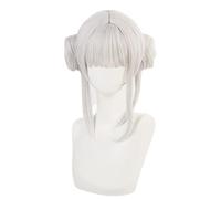 Anime Cosplay Wig for Arashi Chisato Cosplay Wig,Silver White Short Wig Synthetic Hair,Halloween Costume Cosplay,for Christmas Carnival Party