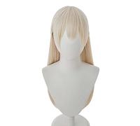 Anime Cosplay Wig for Chisato Shirasagi Cosplay Wig,Long Straight Blonde Wig Synthetic Hair,Halloween Costume Cosplay,for Christmas Carnival Party