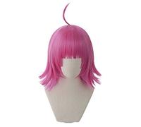 Anime Cosplay Wig for Tennouji Rina Cosplay Wig,Short Rose Red Wig Sintético Hair,Halloween Costume Cosplay,for Christmas Carnival Party