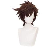 Anime Cosplay Wig Jojo' s Bizarre Adventure Joseph Joestar Brown Cabello Corto Comic- con Navidad Carnival Fiesta de Halloween Partido Daily Life Men and Women Fashion Wig