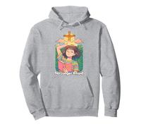 Anime Cristiano - Cruz de Jesús de la Biblia Kawaii Ya No Temo Sudadera con Capucha