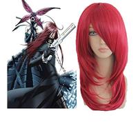 Anime D. Gray Man Pelucas de Cosplay Cross Marian Peluca de Cosplay Peluca Sintética Resistente al Calor Pelo Halloween Carnaval Fiesta Cosplay Peluca