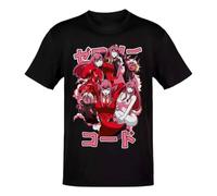 Anime Darling In The Franxx All Characters T Shirt Size S - 5XL Gift For Friends Black L