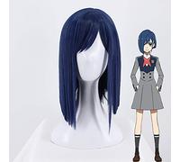 Anime DARLING in the FRANXX Pelucas de Cosplay Ichigo Cosplay Peluca de Pelo Peluca Sintética Resistente al Calor Fiesta de Halloween Mujeres Pelucas de Cosplay