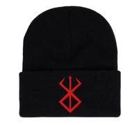 Anime de dibujos animados de punto Gorro Berserk Gorro de punto Otoño Invierno Hombres y Mujeres al aire libre cálido sombrero de punto Borde enrollado Gorro de lana Gorras Beanie