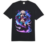 Anime Demon Girl Japanese Aesthetic Waifu Kawaii Otaku Art Comfort Colors Adult Heavyweight T-Shirt