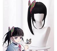 Anime Demon Slayer Kimetsu No Yaiba Cosplay Wigs Kamado Tanjirou Wig Long Heat Resistant Synthetic Hair Ha0451