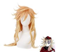 Anime Demon Slayer Kimetsu no Yaiba Douma peluca larga Cosplay disfraz pelo sintético resistente al calor hombres mujeres fiesta juego de rol pelucas