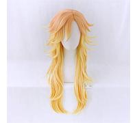 Anime Demon Slayer Kimetsu no Yaiba Douma peluca larga Cosplay disfraz resistente al calor pelo sintético hombres mujeres fiesta juego de roles pelucas HG-40