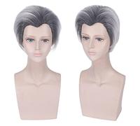 Anime Descendants 2 Carlos Short Wig Cosplay Costume Men Women Heat Resistant Synthetic Hair Party Role Play Wigs