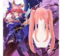 Anime Destino Gran Order Cosplay Pelucas Tamamo No Mae Cosplay Peluca Sintética Pelo Halloween Fiesta Juego Destino Extra Cosplay Peluca 2
