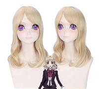 Anime DIABOLIK LOVERS Komori Yui Cosplay Pelucas Pelo ondulado largo sintético Mujeres Resistente al calor Fiesta Juego de roles Peluca PL-271