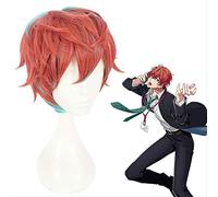 Anime Division Rap Battle Hypnosis MIC Doppo KannonzaKa Wigs Heat Resistant Synthetic Hair Cosplay Costume Wig + Wig Cap