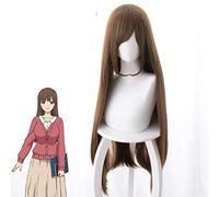 Anime Domestic na Kanojo Hina Tachibana Cosplay Wigs Brown Straight Synthetic Hair Cosplay Wig + Wig Cap