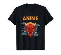 Anime Dragon Rising: Poder mítico Retro Camiseta