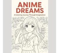 Anime Dreams: A Coloring Journey Through Imagination