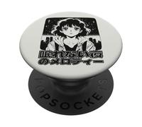 Anime Estética Noche Sin Dormir Retro 80s 90s City Pop Style PopSockets PopGrip Adhesivo
