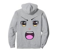Anime Eyes - Angry - Japón Cultura Arte - Estética Japonesa Sudadera con Capucha