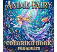 Anime Fairy Coloring Book for Adults: A Relax Coloring Book Featuring Enchanting Manga-Style Fairies and Whimsical Fantasy Landscapes for Stress Relief and Mindfulness