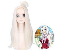 Anime Fairy Tail Mirajane Strauss peluca Cosplay disfraz mujer pelo sintético resistente al calor fiesta de Halloween juego de roles pelucas PL-629