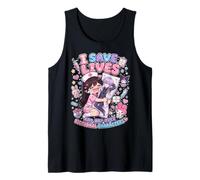 Anime Fan - Salvo Vidas y Lloro por Personajes Camiseta sin Mangas