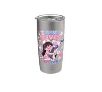 Anime Fan - Salvo Vidas y Lloro por Personajes Vaso térmico de acero inoxidable de doble pared