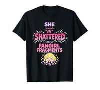 Anime Fangirl Gritando Anime Reacción Humor Emocionado Weeb Camiseta