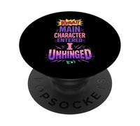 Anime Fangirl Gritando Anime Reacción Humor Emocionado Weeb PopSockets PopGrip Adhesivo