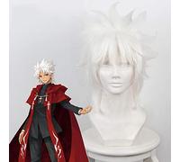 Anime Fate Stay Night Pelucas de Cosplay Shirou Amakusa Tokisada Cosplay Peluca sintética Cabello Fiesta de Carnaval de Halloween Cosplay Peluca