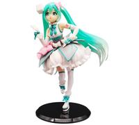 Anime Figura Hatsun-e Miku Figure 20CM Figuras de Anime de Miku Modelo de Personaje de PVC Anime Estatua Juguete de Regalo para Niños, Adultos, Fanáticos del Anime