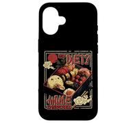 Anime Food Meme "My Diet?" Arte de caja Bento inspirado en el anime Carcasa para iPhone 16