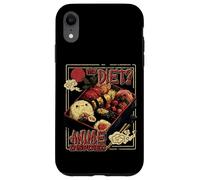 Anime Food Meme "My Diet?" Arte de caja Bento inspirado en el anime Carcasa para iPhone XR