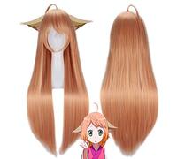 Anime Fox Demon TuShan SuSu TuShan Honghong Matchmaker Cosplay pelucas con orejas de zorro Cosplay disfraz accesorio 100 cm Halloween COS una peluca con oreja